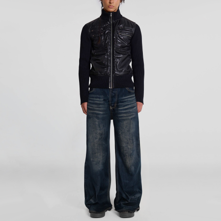 Vintage Washed Loose Wide Leg Men's Jeans
